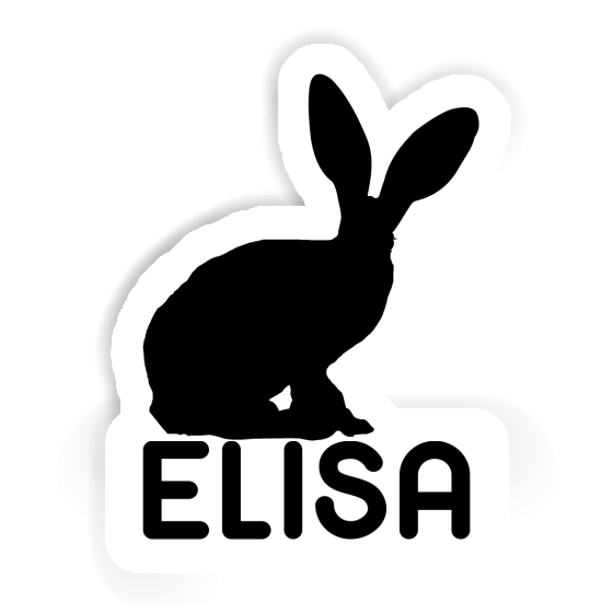 Sticker Rabbit Elisa Laptop Image