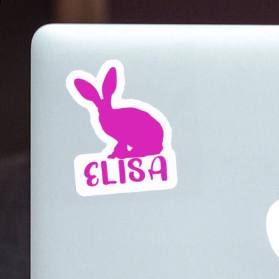 Elisa Sticker Hase Laptop Image