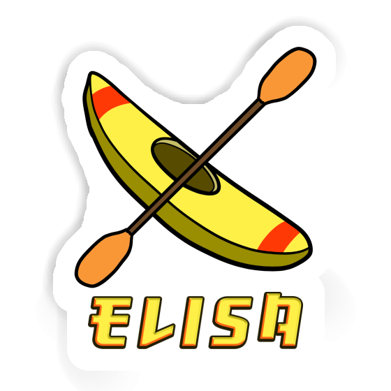 Sticker Canoe Elisa Notebook Image