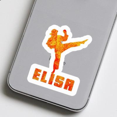 Karateka Sticker Elisa Image