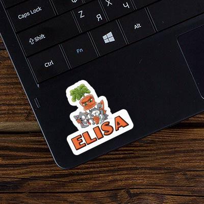 Monster Carrot Sticker Elisa Laptop Image