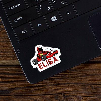 Elisa Sticker Kart Notebook Image