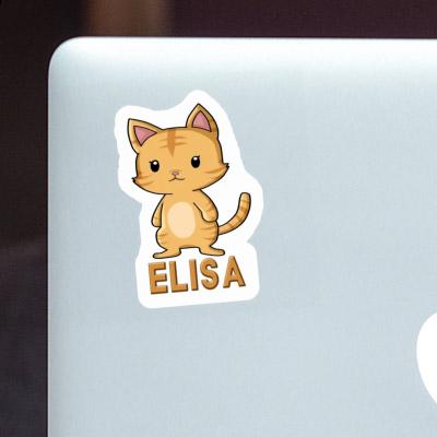 Sticker Elisa Cat Image