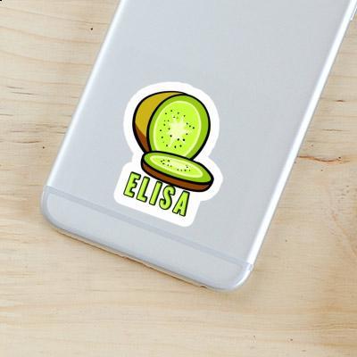 Sticker Kiwi Elisa Laptop Image