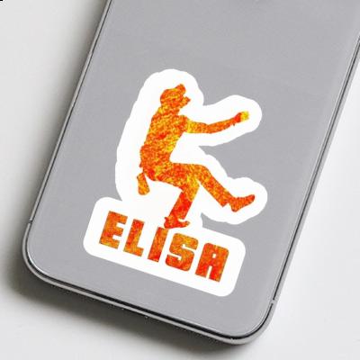 Kletterer Sticker Elisa Image