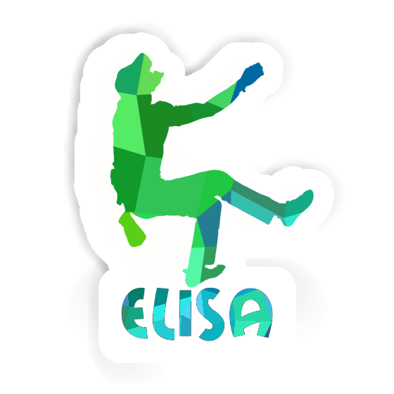 Sticker Climber Elisa Notebook Image