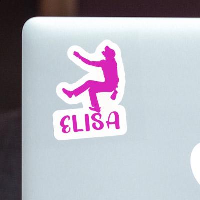 Sticker Elisa Climber Laptop Image