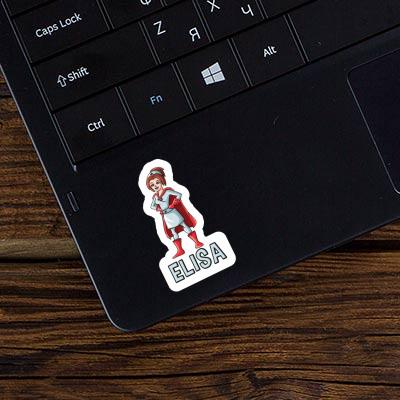 Sticker Elisa Nurse Laptop Image