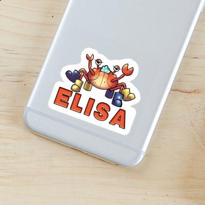 Crab Sticker Elisa Notebook Image