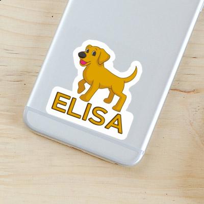 Labrador Sticker Elisa Gift package Image