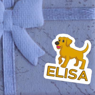 Labrador Sticker Elisa Image