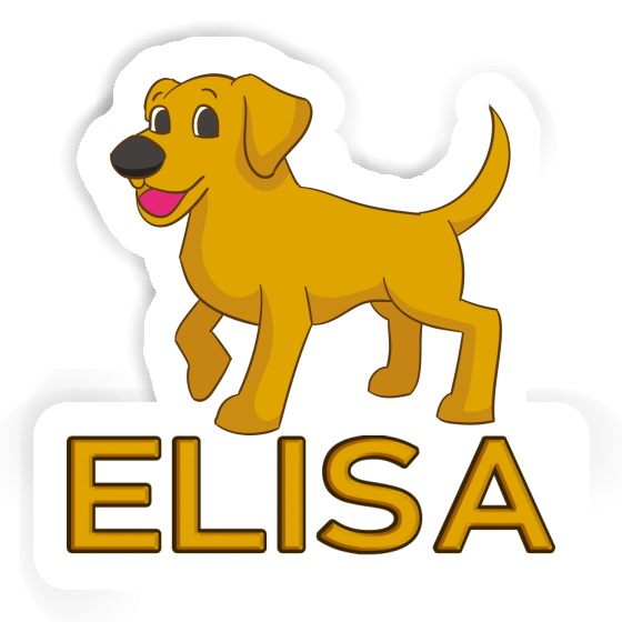 Elisa Sticker Labrador Gift package Image