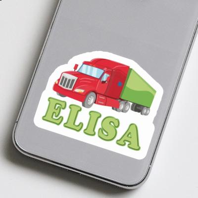 Sticker Elisa Lkw Notebook Image