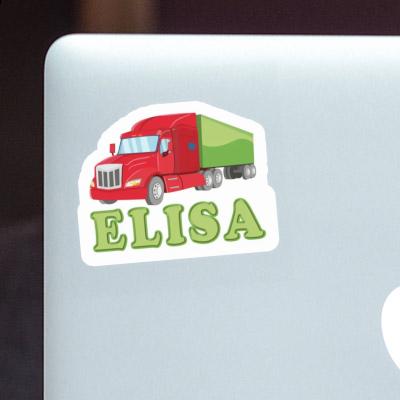 Sticker Elisa Lkw Notebook Image