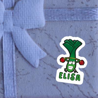 Sticker Elisa Weightlifter Image