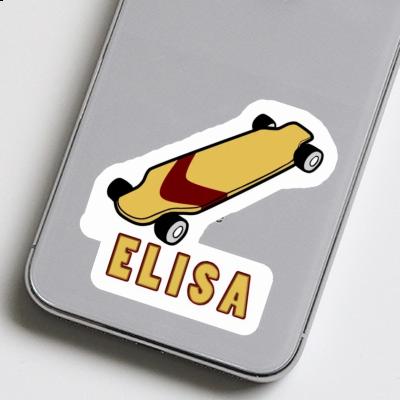 Skateboard Sticker Elisa Laptop Image