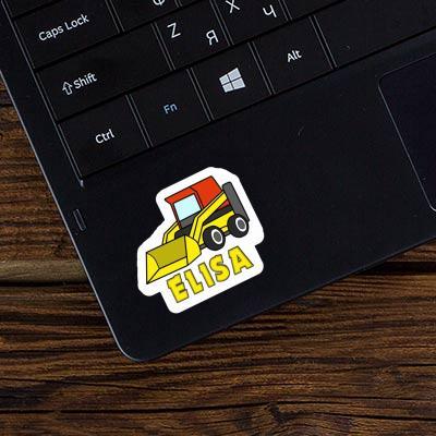 Sticker Low Loader Elisa Laptop Image