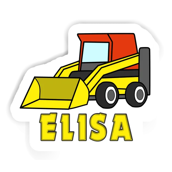 Sticker Low Loader Elisa Laptop Image