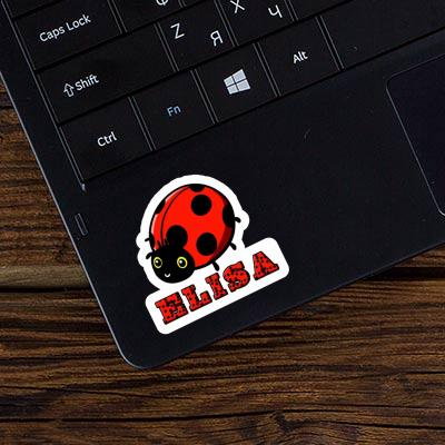 Elisa Sticker Ladybird Laptop Image