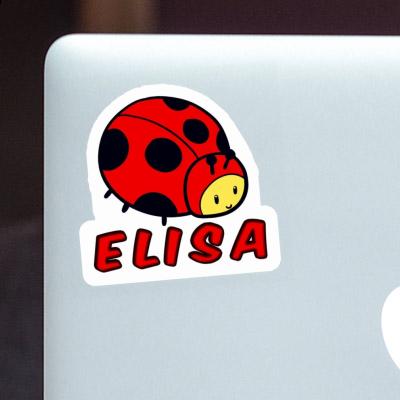 Elisa Sticker Ladybug Laptop Image