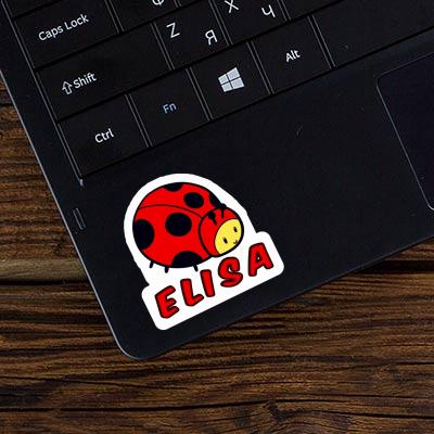 Elisa Sticker Ladybug Laptop Image