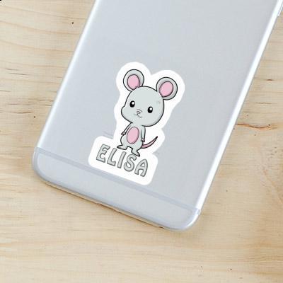 Sticker Elisa Mouse Laptop Image