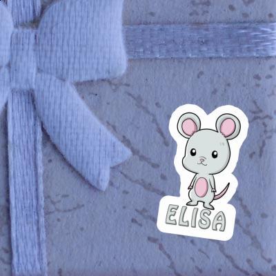 Sticker Elisa Mouse Notebook Image