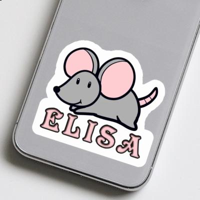 Sticker Elisa Mouse Notebook Image