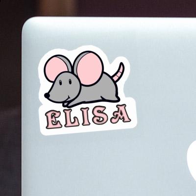 Maus Aufkleber Elisa Laptop Image