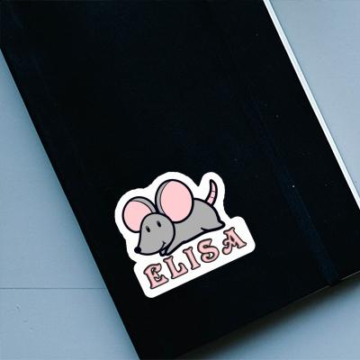 Sticker Elisa Mouse Laptop Image