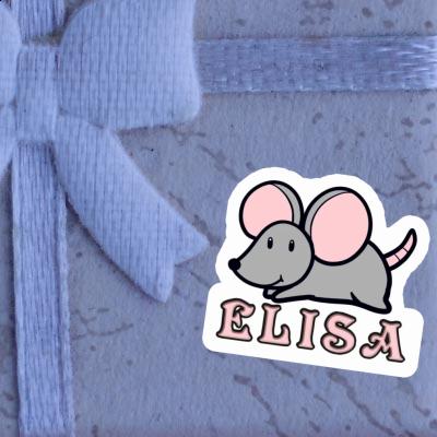 Sticker Elisa Mouse Notebook Image