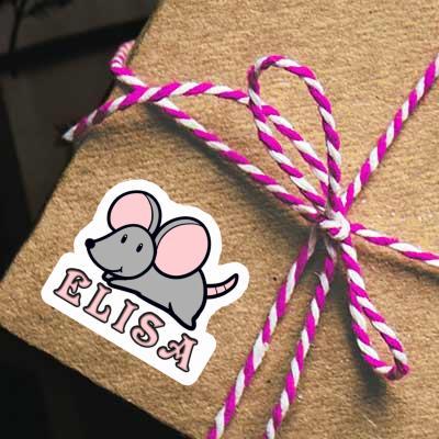 Sticker Elisa Mouse Image