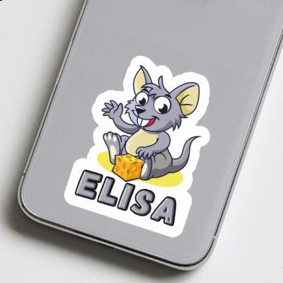 Maus Aufkleber Elisa Image