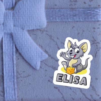 Sticker Elisa Mouse Notebook Image