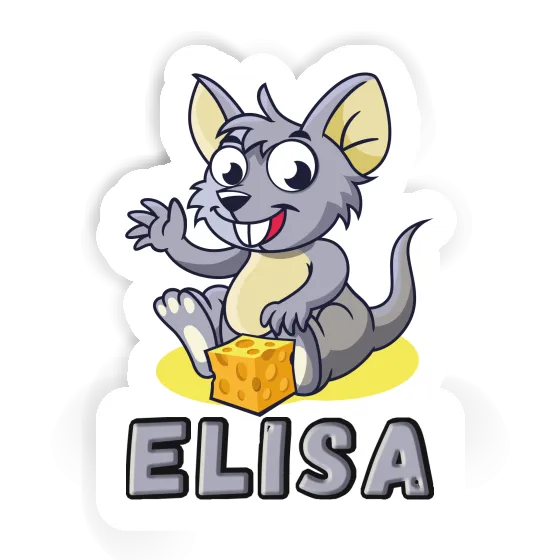 Sticker Elisa Mouse Laptop Image