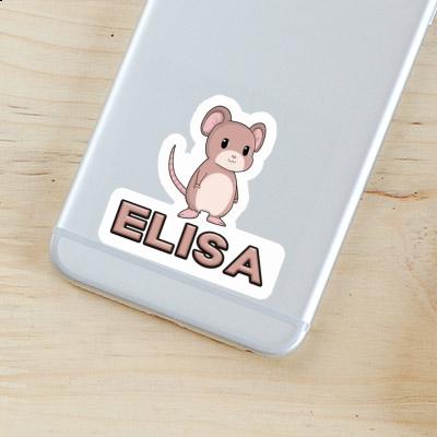 Sticker Elisa Mouse Notebook Image