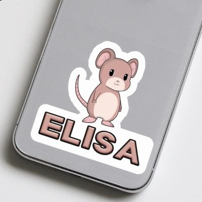 Sticker Elisa Mouse Notebook Image