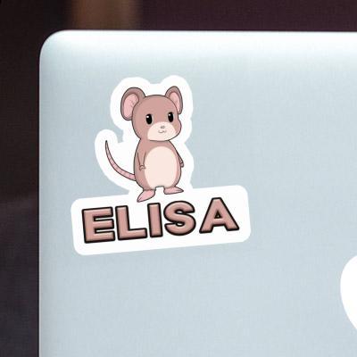 Sticker Elisa Mouse Notebook Image