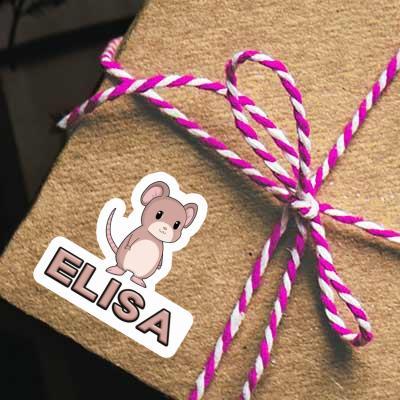 Sticker Elisa Mouse Gift package Image