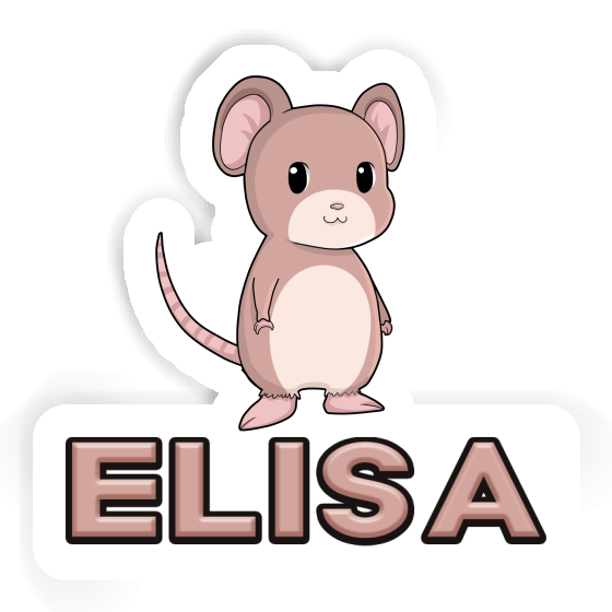 Sticker Elisa Mouse Laptop Image