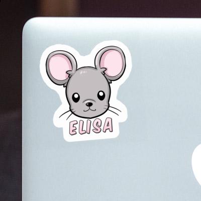 Mousehead Sticker Elisa Notebook Image