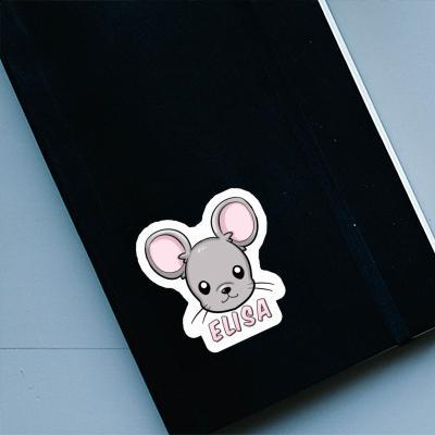 Aufkleber Maus Elisa Notebook Image