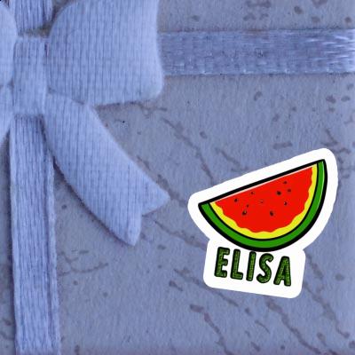 Sticker Wassermelone Elisa Gift package Image