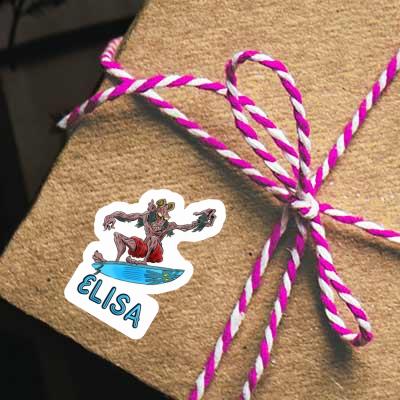 Sticker Elisa Surfer Gift package Image