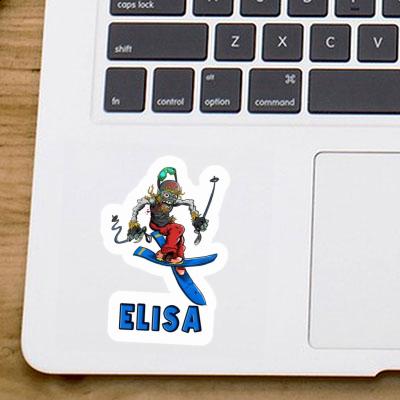 Sticker Elisa Skier Image