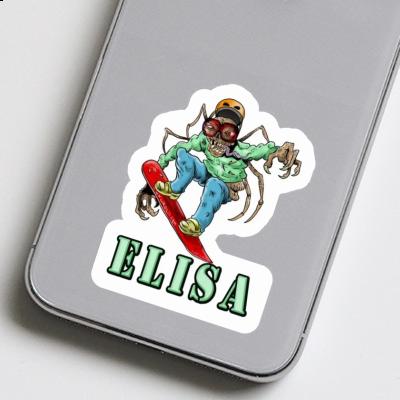 Sticker Elisa Boarder Laptop Image