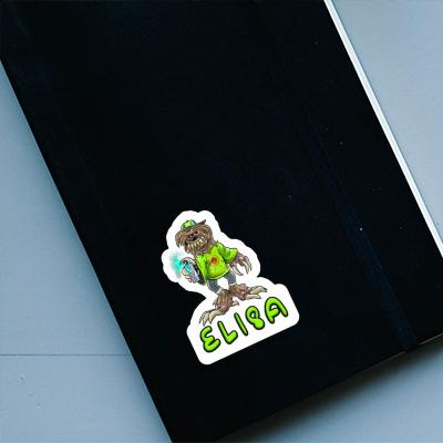 Sticker Sprayer Elisa Notebook Image