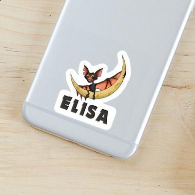 Bat Sticker Elisa Notebook Image