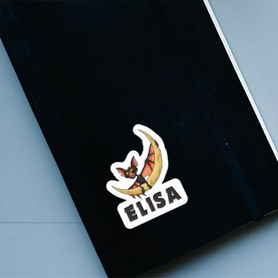 Bat Sticker Elisa Notebook Image