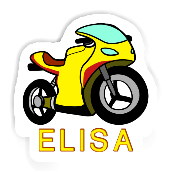 Elisa Sticker Motorcycle Image